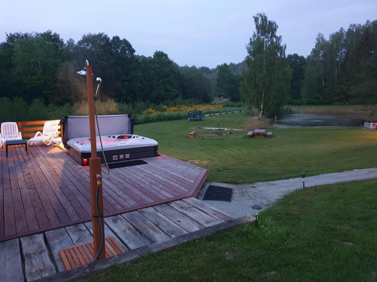 Mana Village - Jacuzzi & Sauna Barłomino Exteriör bild